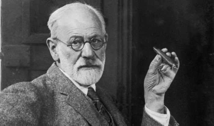 Sigmund Freud the father of psychoanalysis.
